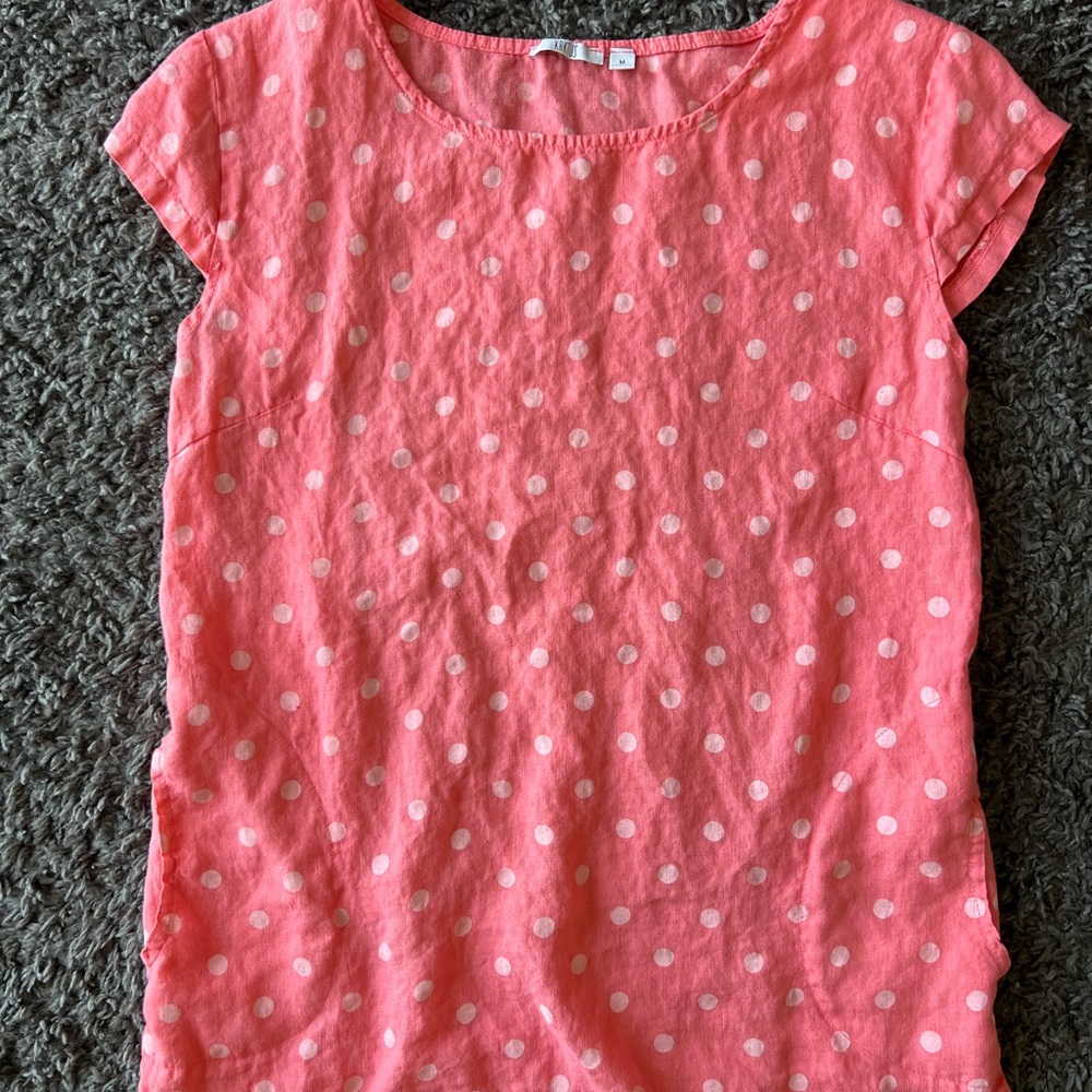 Kaktus Coral Short Sleeve Top
